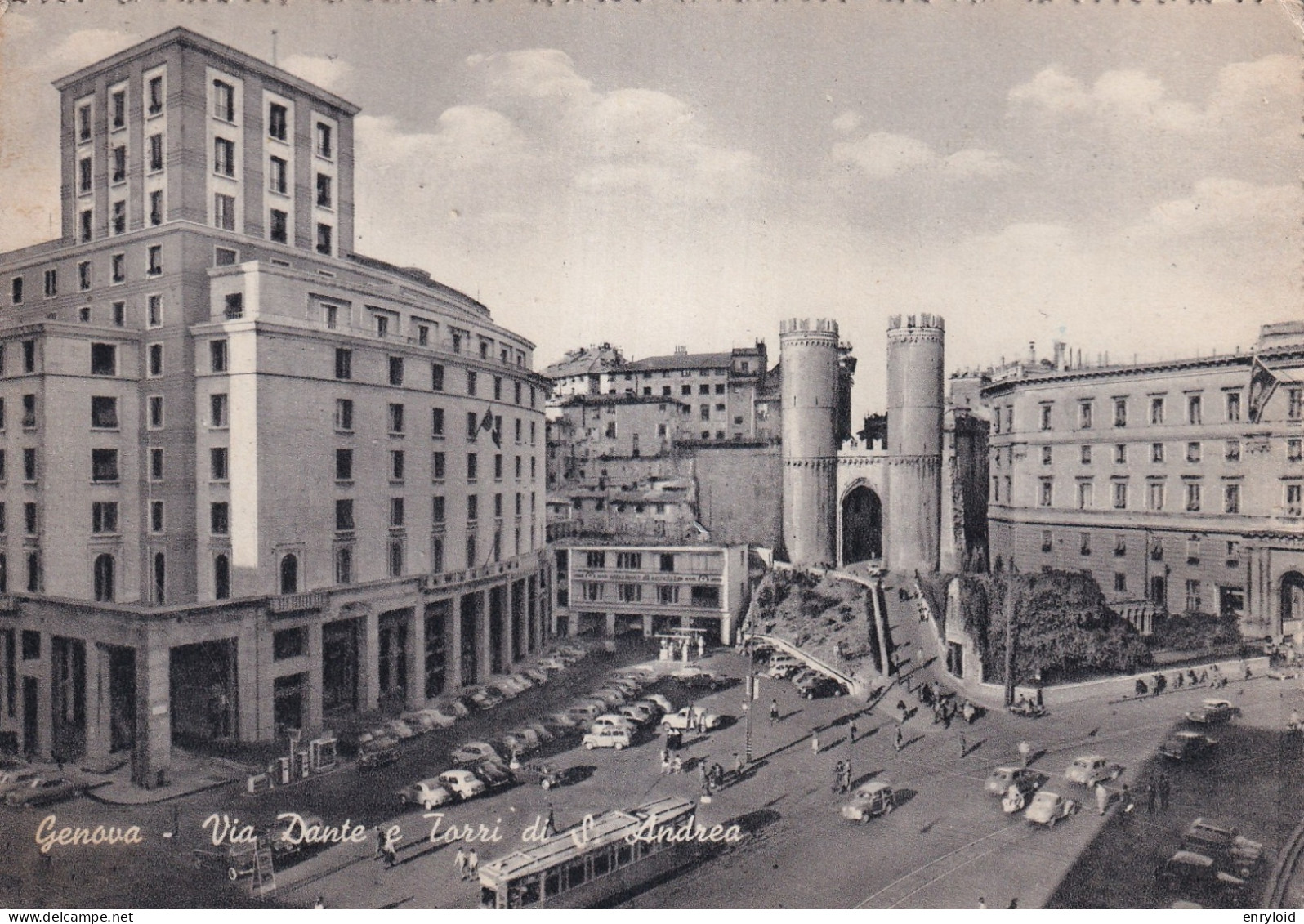 Genova Via Dante Torri Di Sant'Andrea - Genova (Genoa)