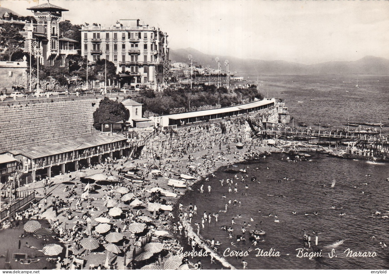 Genova Corso Italia Bagni San Nazaro - Genova (Genoa)