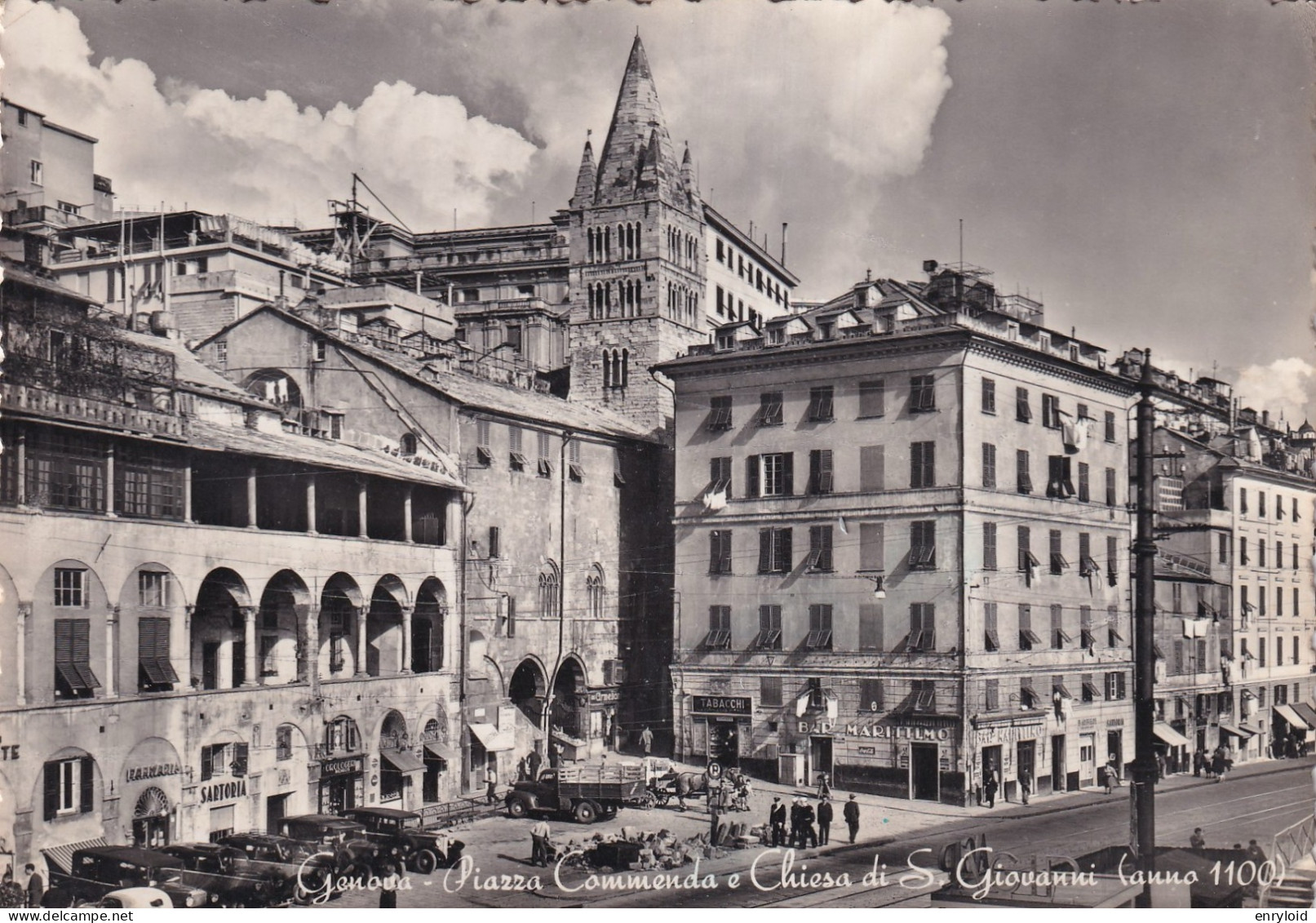 Genova Piazza Commenda E Chiesa Di San Giovanni Anno 1100 - Genova (Genoa)