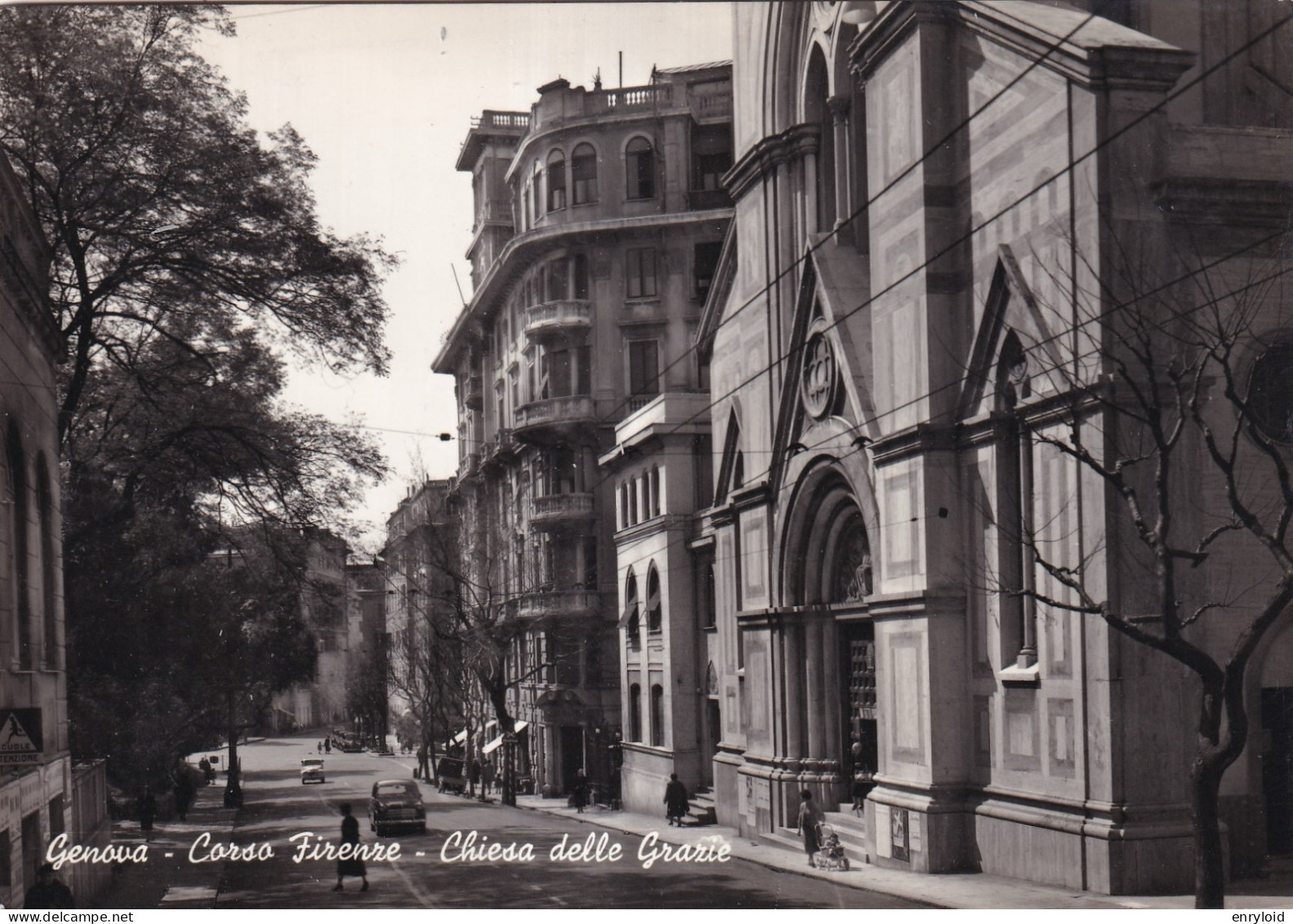 Genova Corso Firenze Chiesa Delle Grazie - Genova (Genoa)