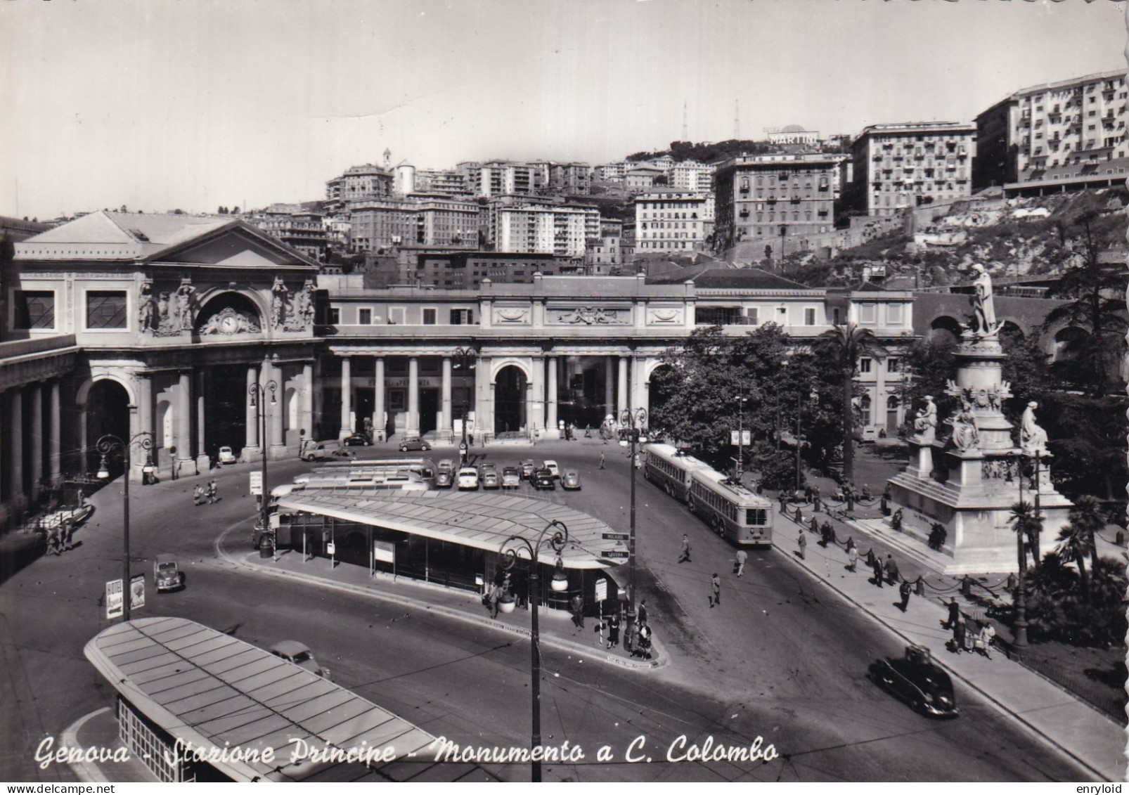 Genova Genova Stazione Principe Monumento Cristoforo Colombo - Genova (Genoa)