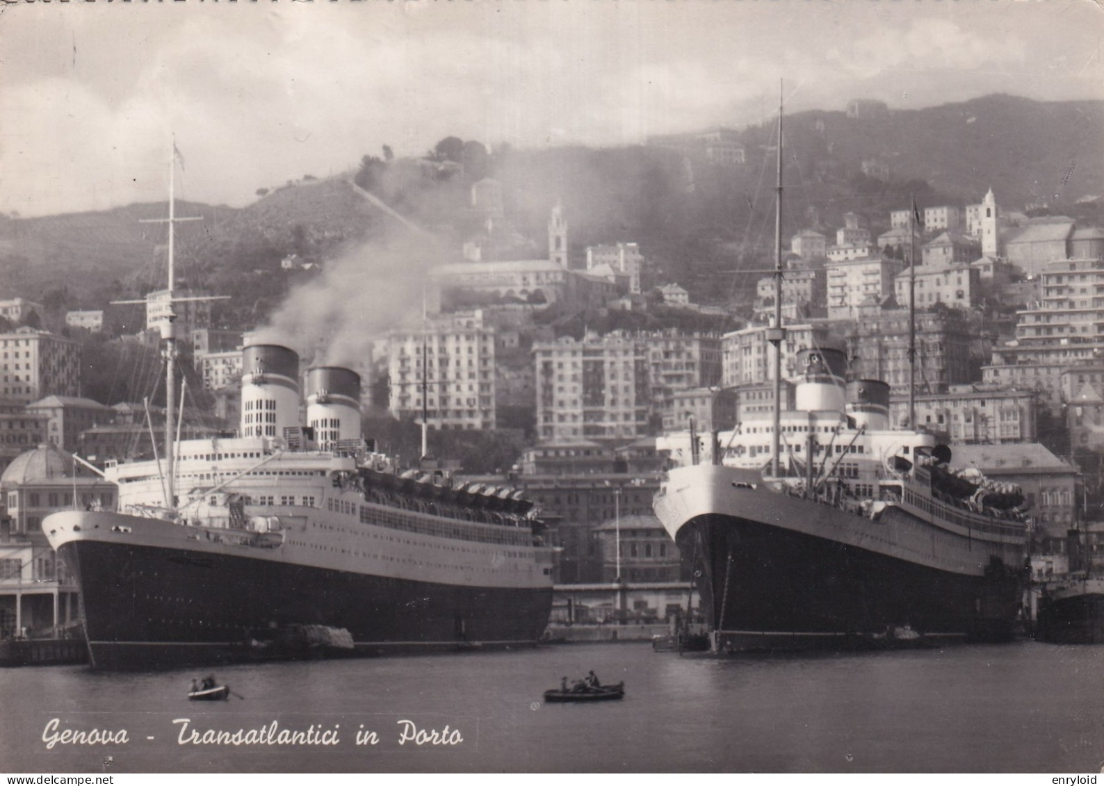 Genova Transatlantici In Porto - Genova (Genua)