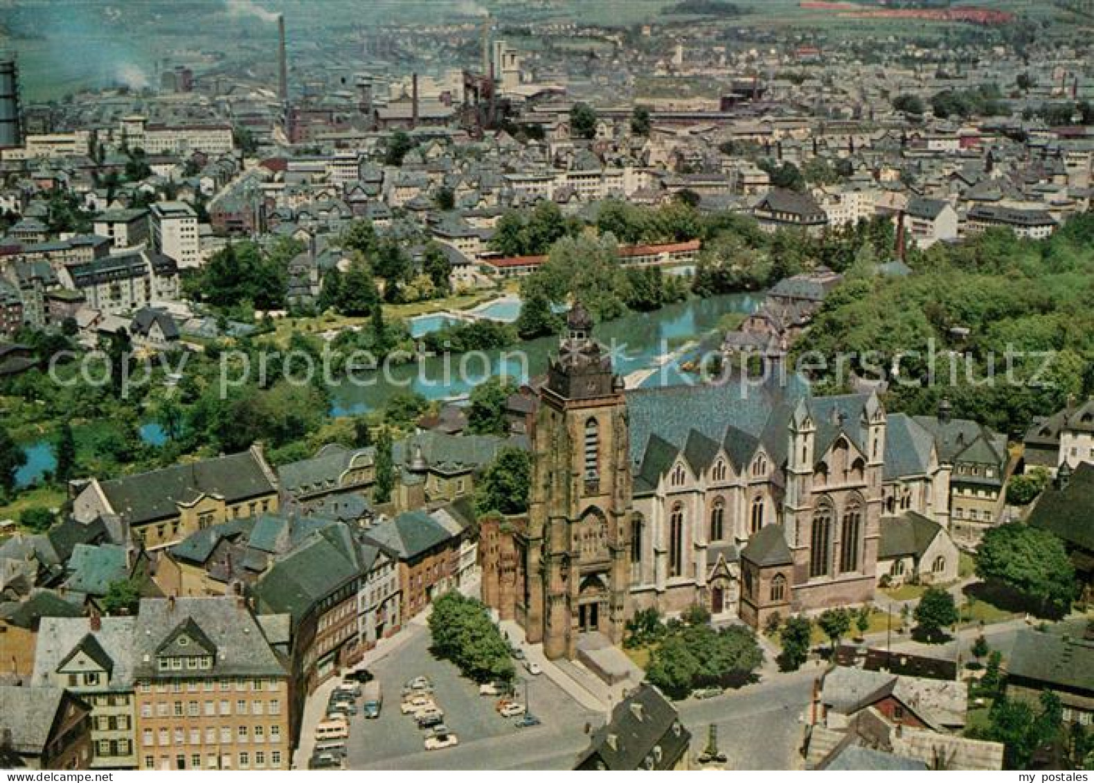 73267366 Wetzlar Dom Fliegeraufnahme Wetzlar - Wetzlar