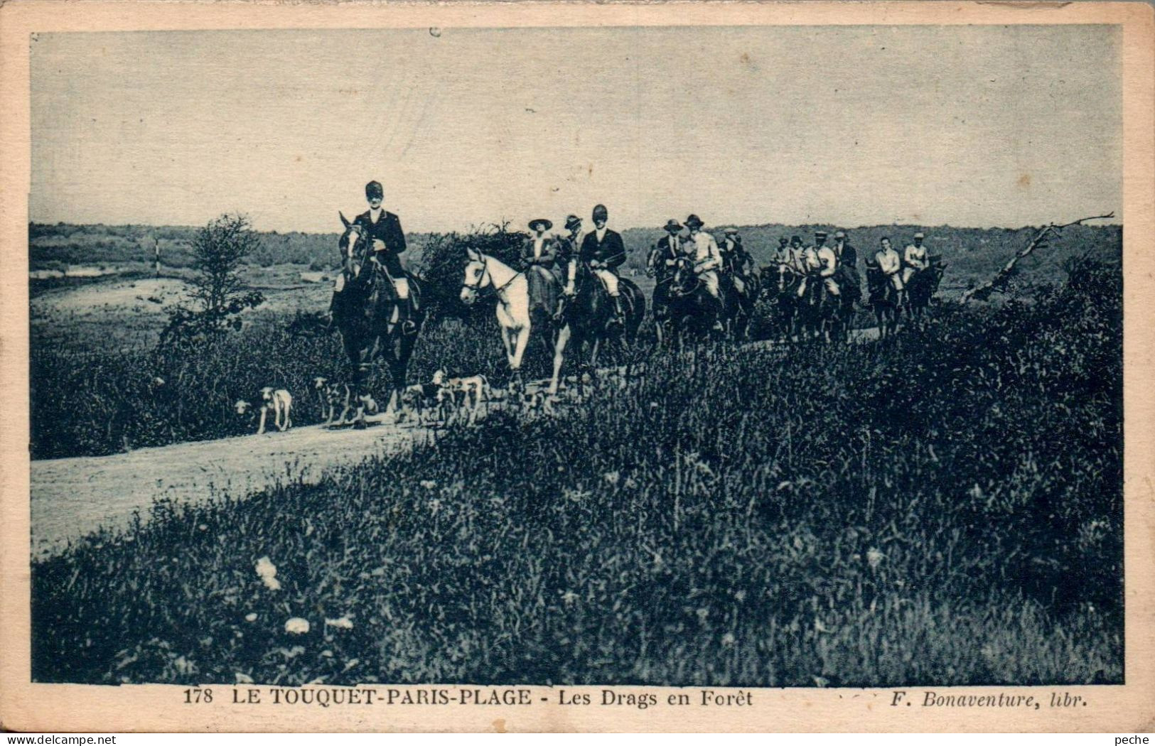 N°2173 W -cpa Le Touquet Paris Plage -les Drags En Forêt- - Le Touquet