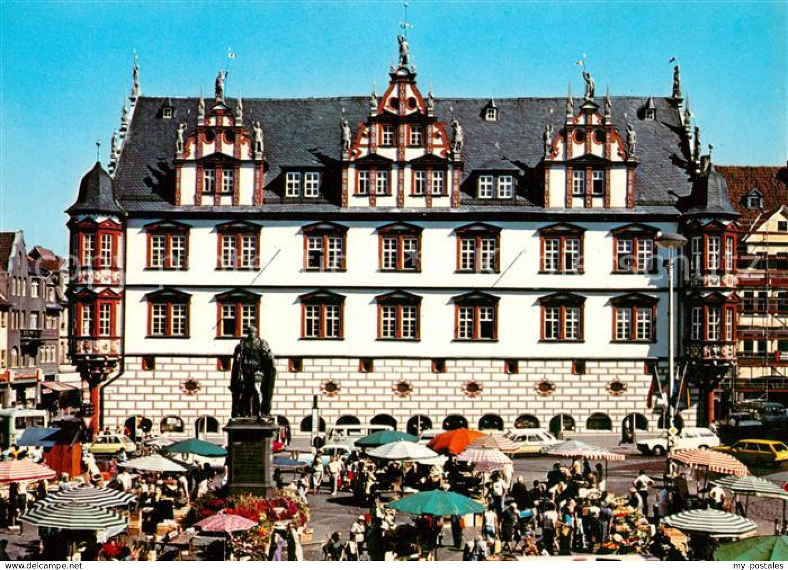 73267331 Coburg Stadthaus Marktplatz Denkmal Coburg - Coburg