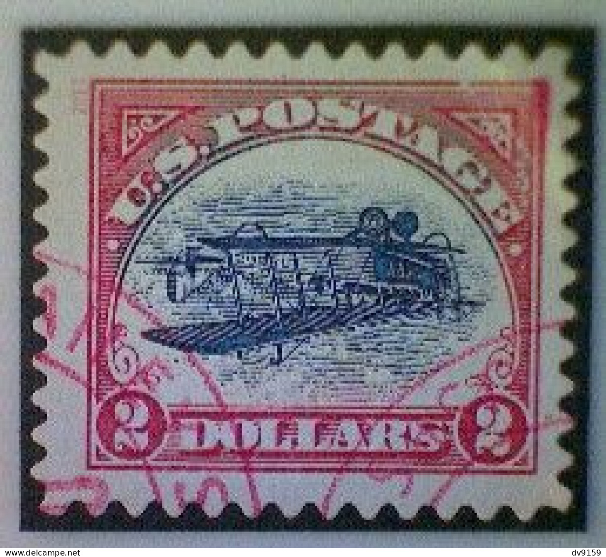 United States, Scott #4806a, Used(o), 2013, Inverted Jenny, Single, $2, Blue, Black, And Red - Gebruikt