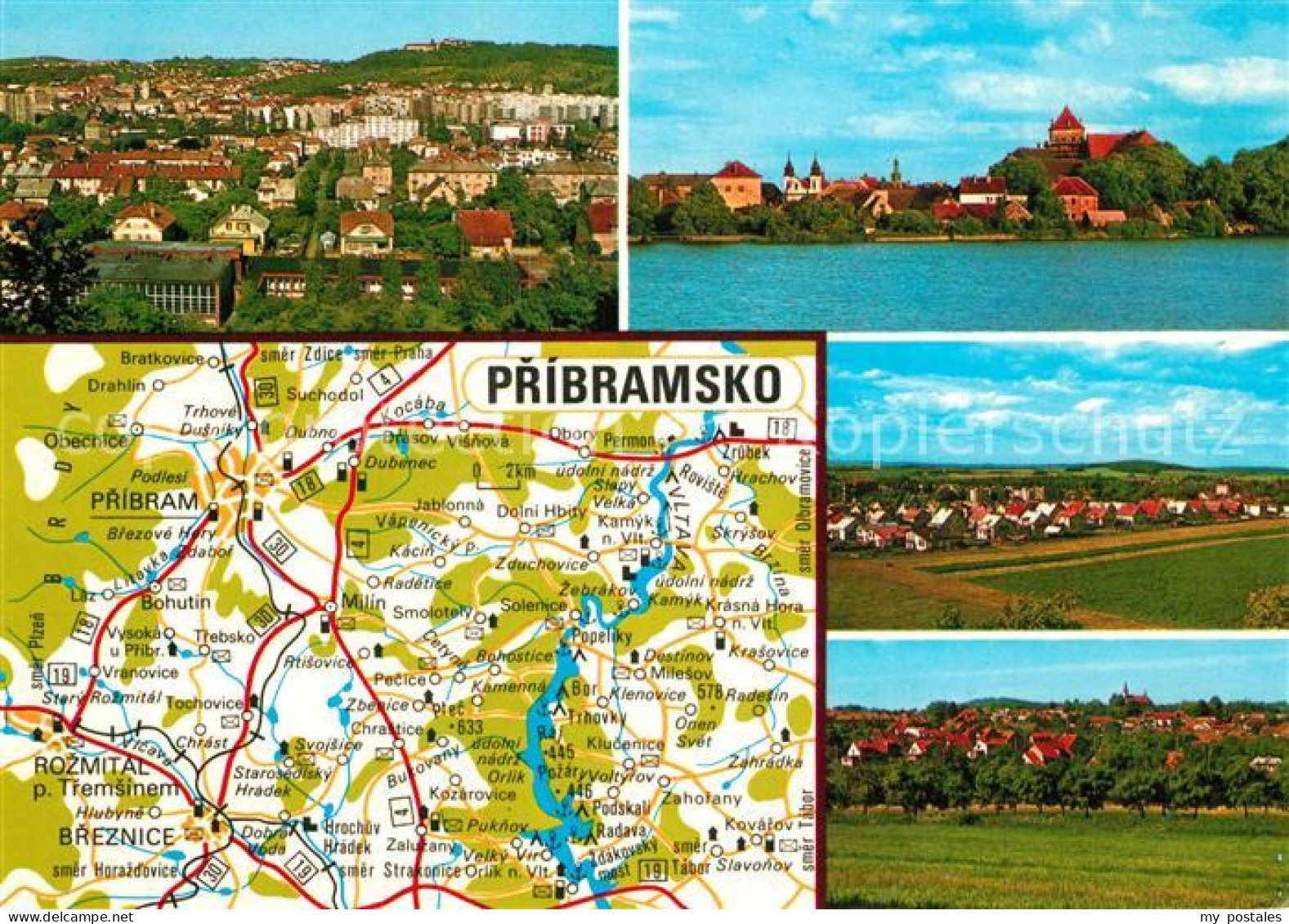 73267269 Pribram Stadtplan Panorama Pribram - Czech Republic