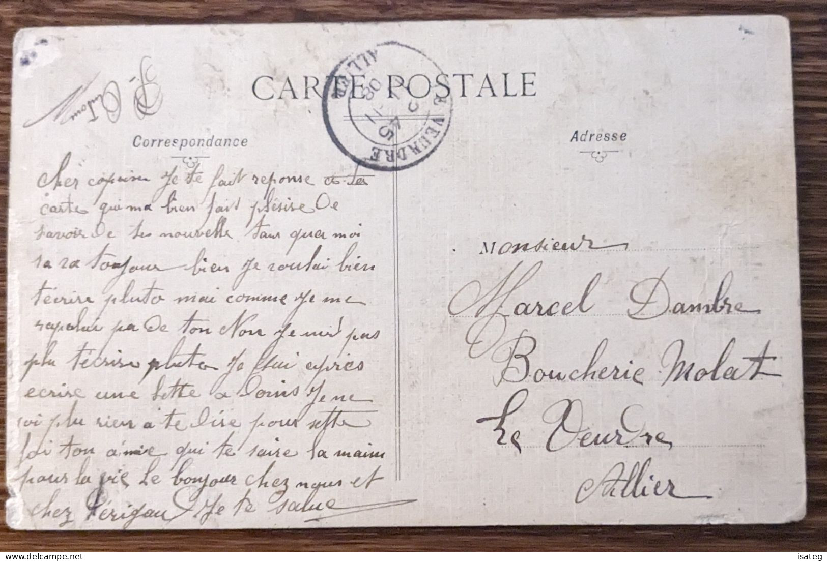 Carte Postale Ancienne Paris - L'Obélisque 1908 - Non Classés