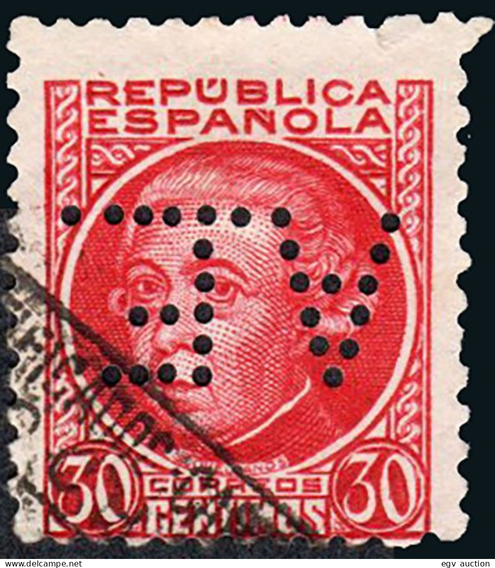 Madrid - Perforado - Edi O 687 - "A.E." (Seguros) - Used Stamps