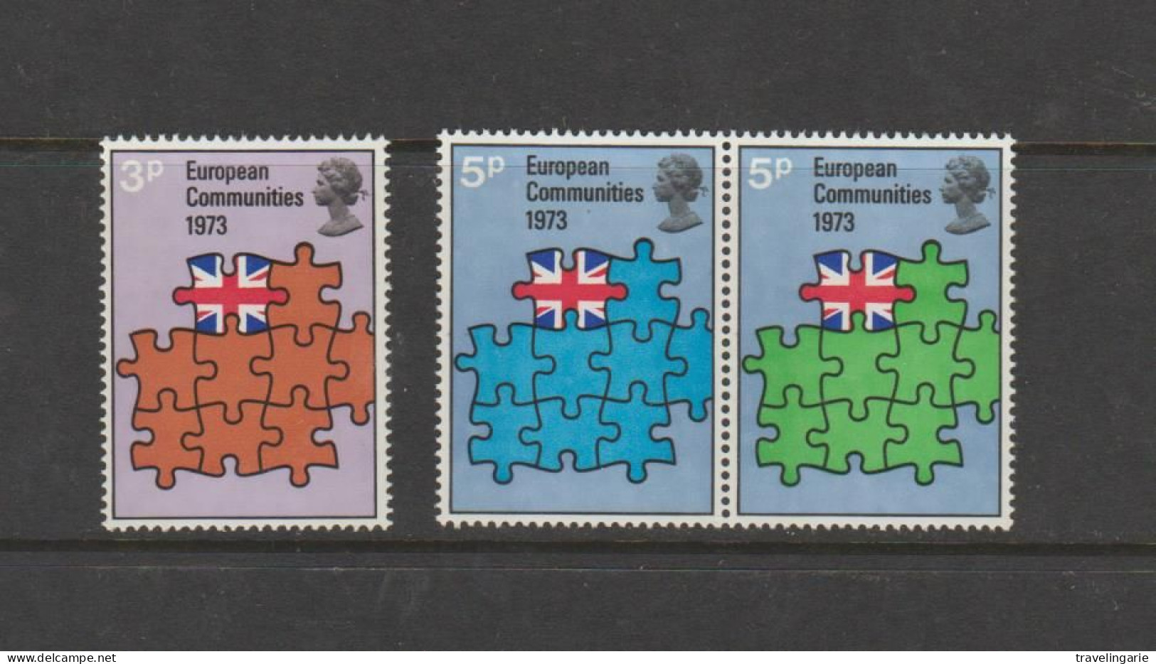 Great Britain 1973 Britain's Entry Into The European, Communities MNH ** - Ongebruikt