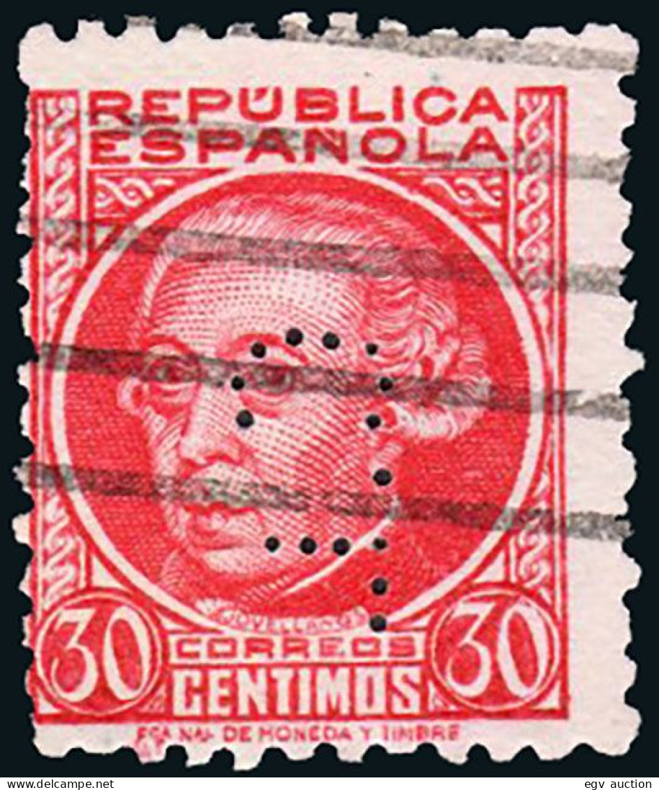 Madrid - Perforado - Edi O 687 - "C.L." (Banco) - Used Stamps