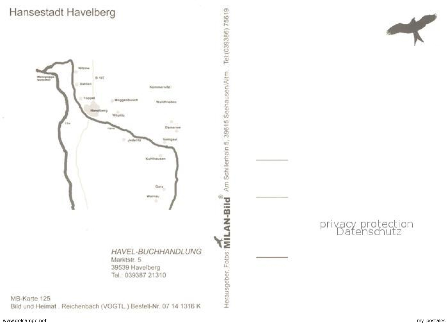 73266729 Kuhlhausen Kirche Innenansicht Ortsmotive MB Karte 125 Bild Und Heimat  - Havelberg