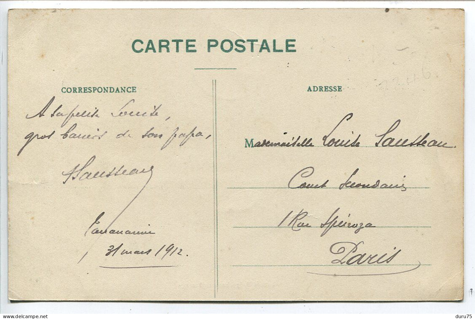 MADAGASCAR CPA Voyagé 1912 Cachet Postal Tananarive Boeufs * Malgaches Au Pâturage ( Zébus - Beau Plan ) - Madagaskar