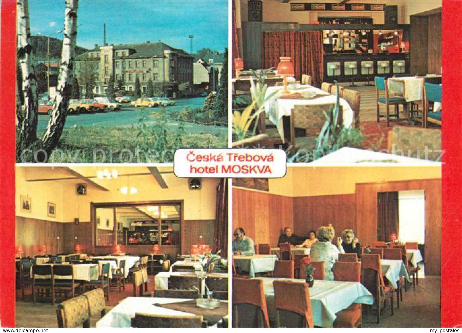 73266638 Ceska Trebova Hotel Moskva Restaurant Ceska Trebova - Tschechische Republik