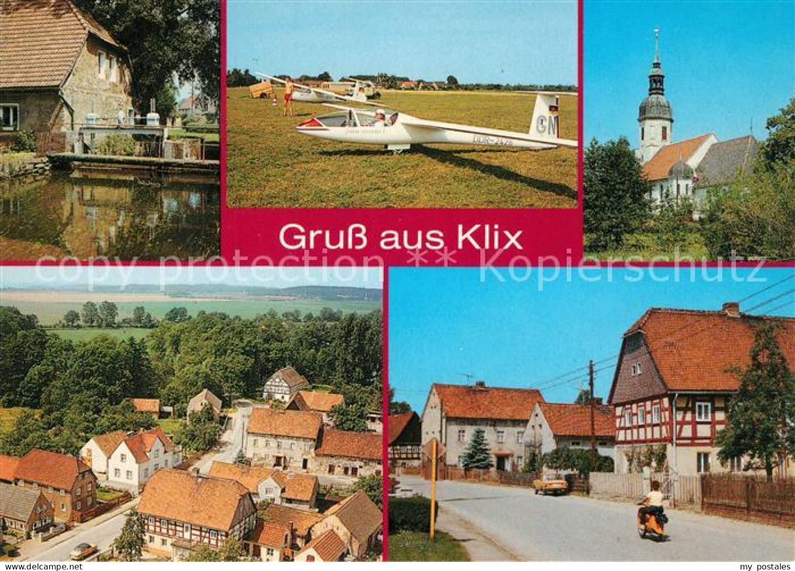 73266593 Klix Bautzen Am Muehlgraben Segelflugplatz Kirche Teilansichten Klix Ba - Bautzen