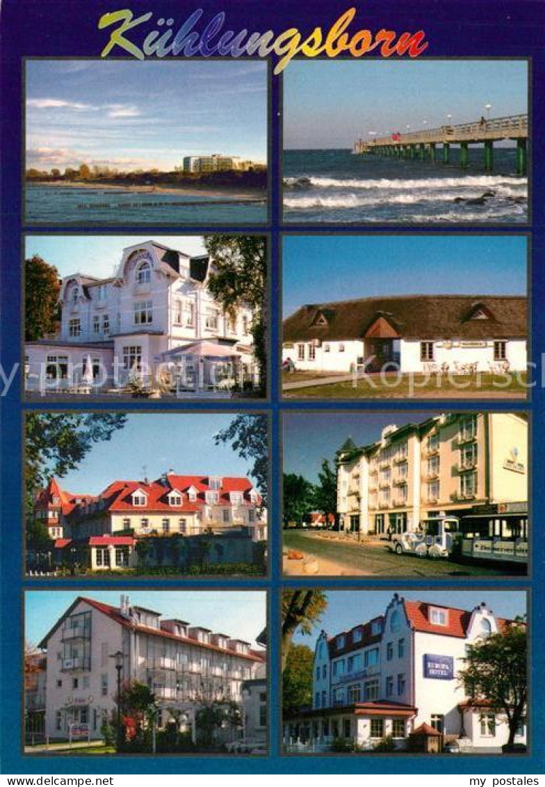 73266547 Kuehlungsborn Ostseebad Strand Seebruecke Strandperle Nordblick Hotel A - Kühlungsborn