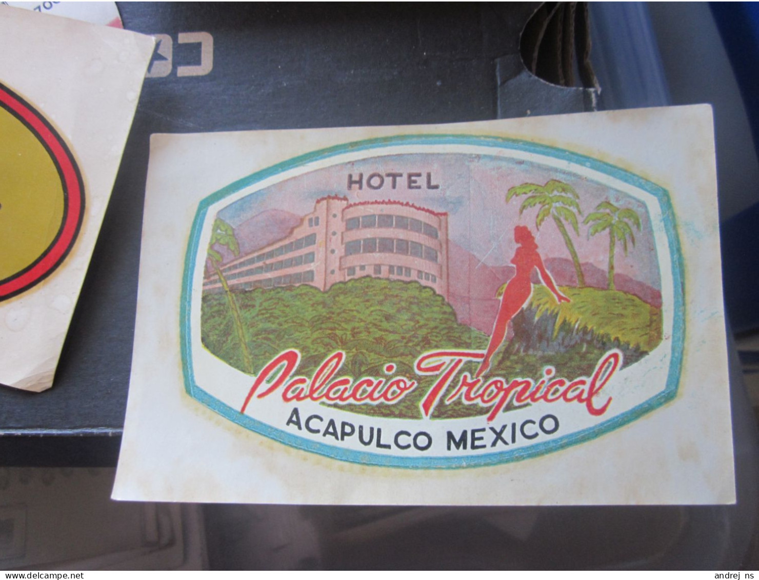 Hotel Palacio Tropical Acapulco Mexico - Hotelaufkleber