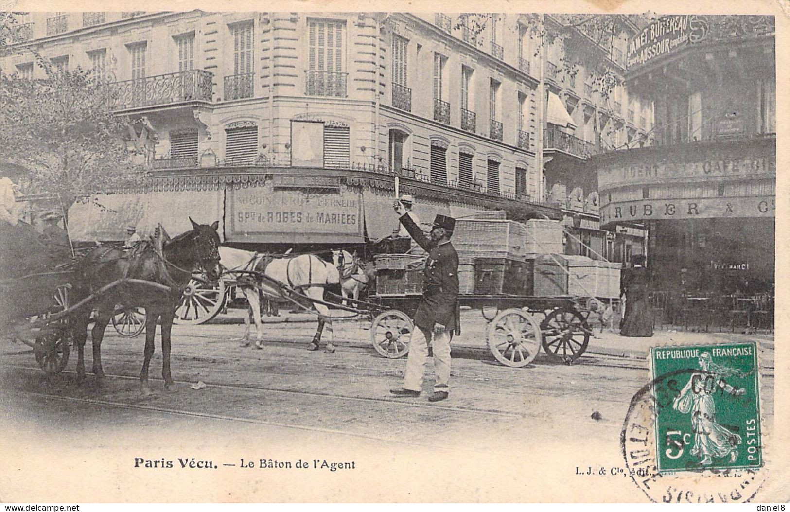 PARIS VECU -  N°2 Le Baton De L'agent - Konvolute, Lots, Sammlungen