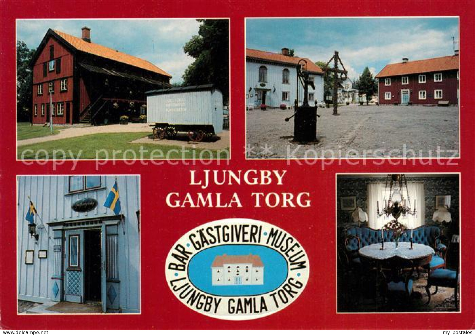 73266475 Ljungby Gamla Torg Restaurant Bar Museum Ljungby - Suède