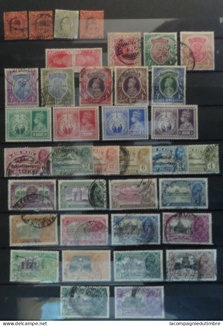 Inde Anglaise Collection D'anciens 1910/1930. Bonnes Valeurs Et Forte Cote. TB - 1902-11 King Edward VII