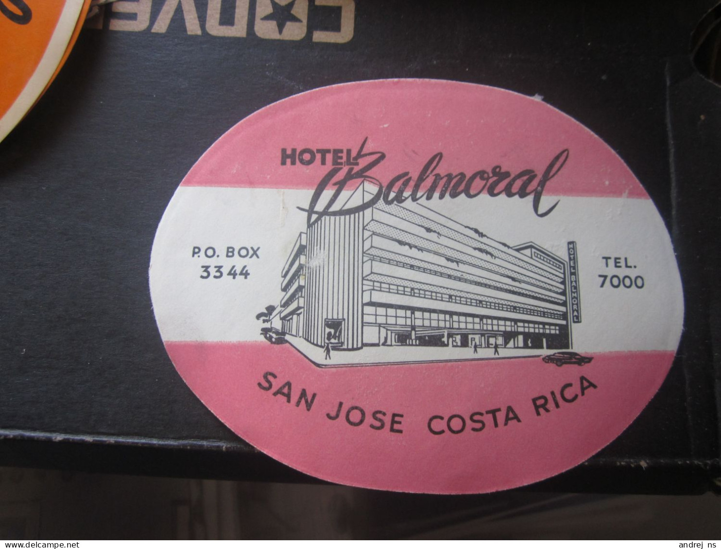 Hotel Balmoral San Jose Costa Rica - Hotel Labels