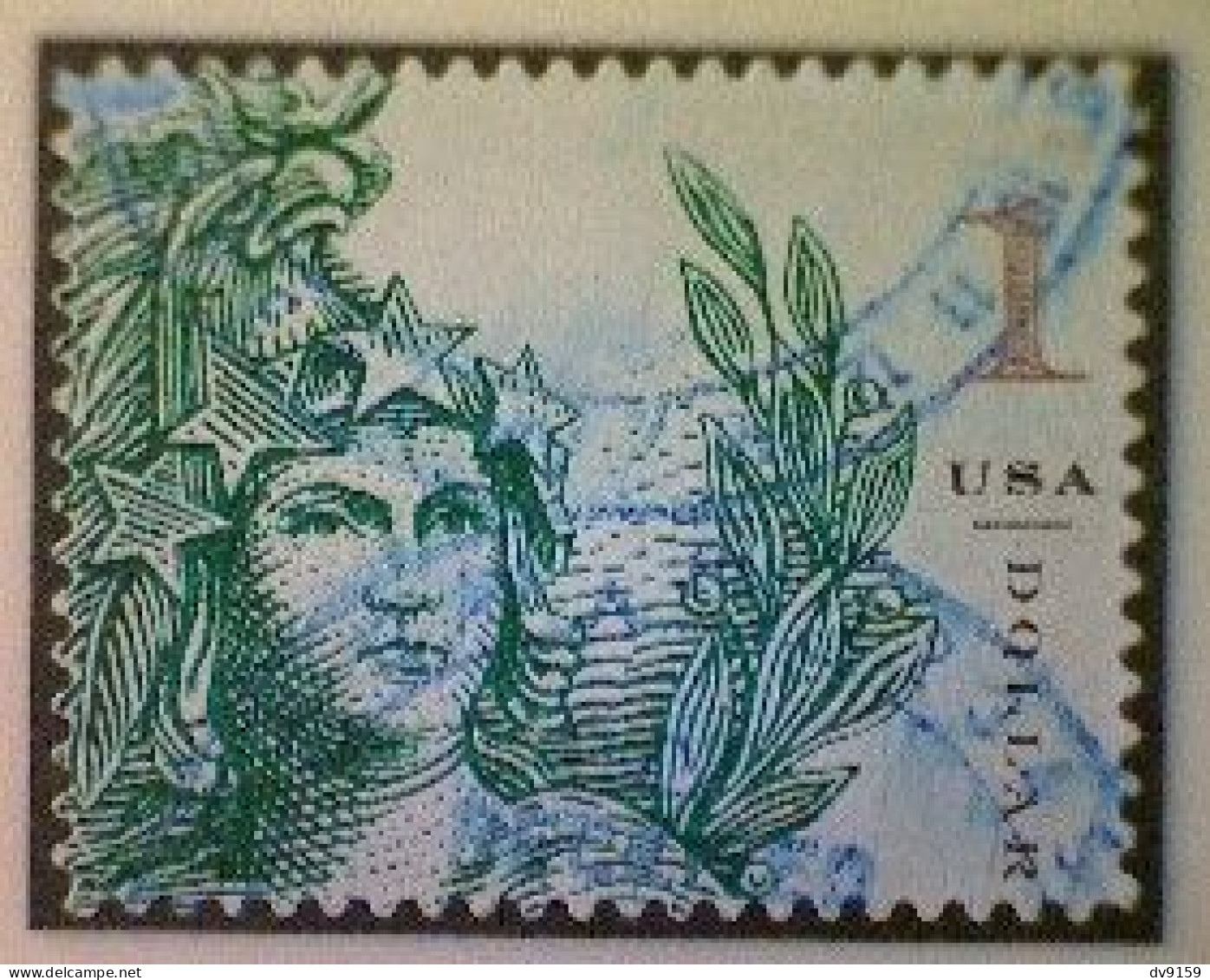 United States, Scott #5295, Used(o), 2018, Statue Of Freedom, $1.00, Emerald - Gebraucht