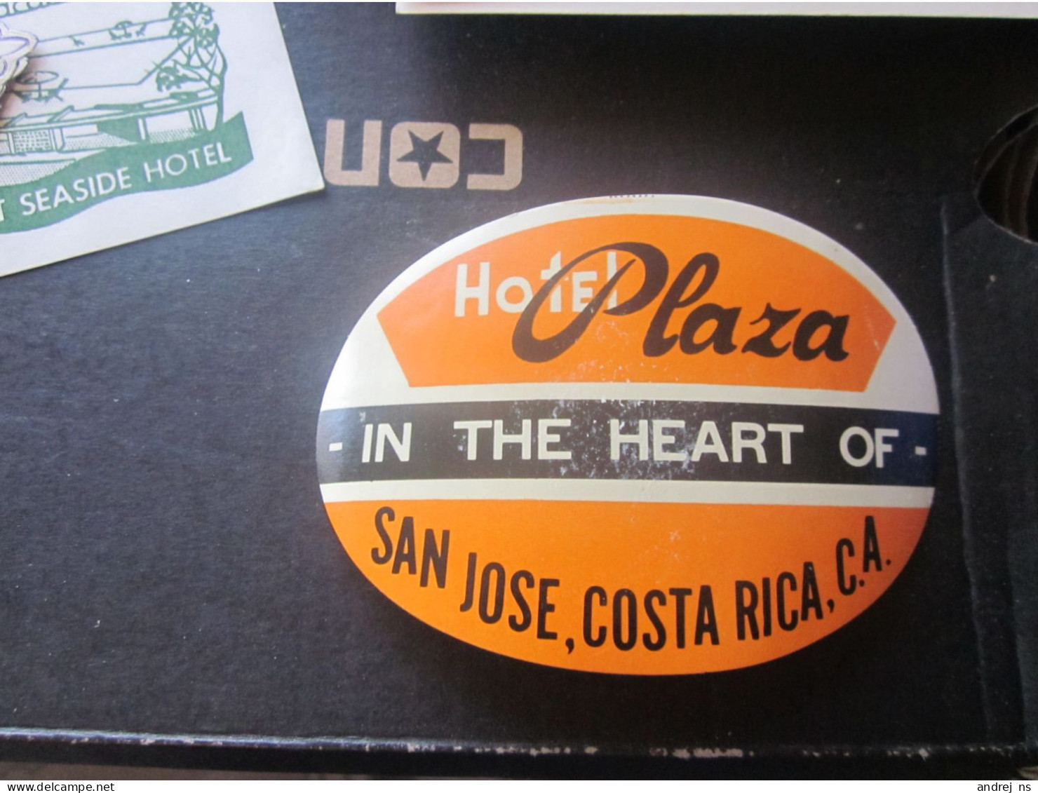 Hotel Plaza In The Heart Of San Jose Costa Rica C A - Etiketten Van Hotels