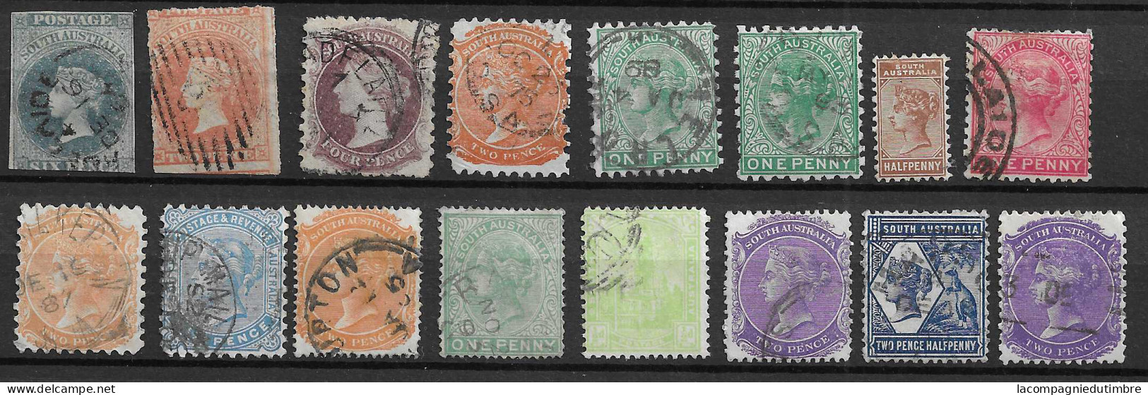 Australie Du Sud Petite Collection D'anciens */obl. Bonnes Valeurs. TB - Used Stamps