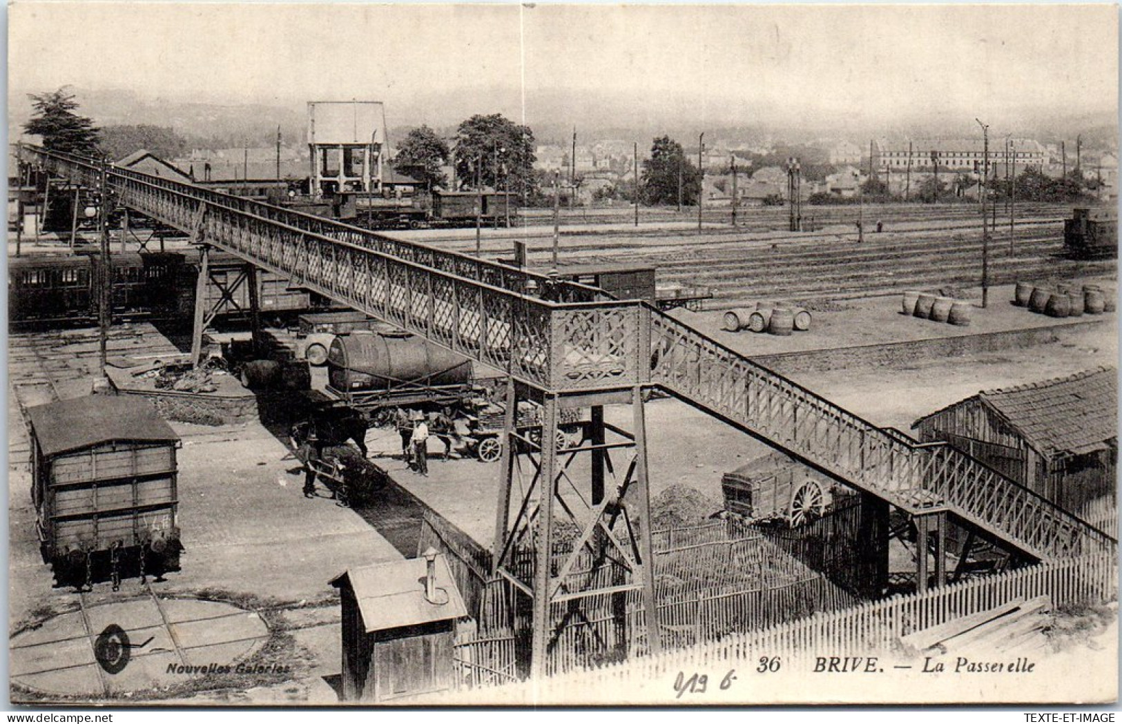 19 BRIVE - La Passerelle. - Brive La Gaillarde