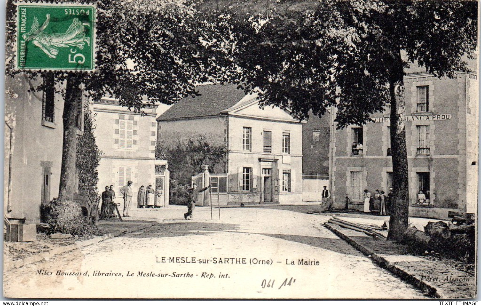 61 LE MESLE SUR SARTHE - La Mairie. - Le Mêle-sur-Sarthe