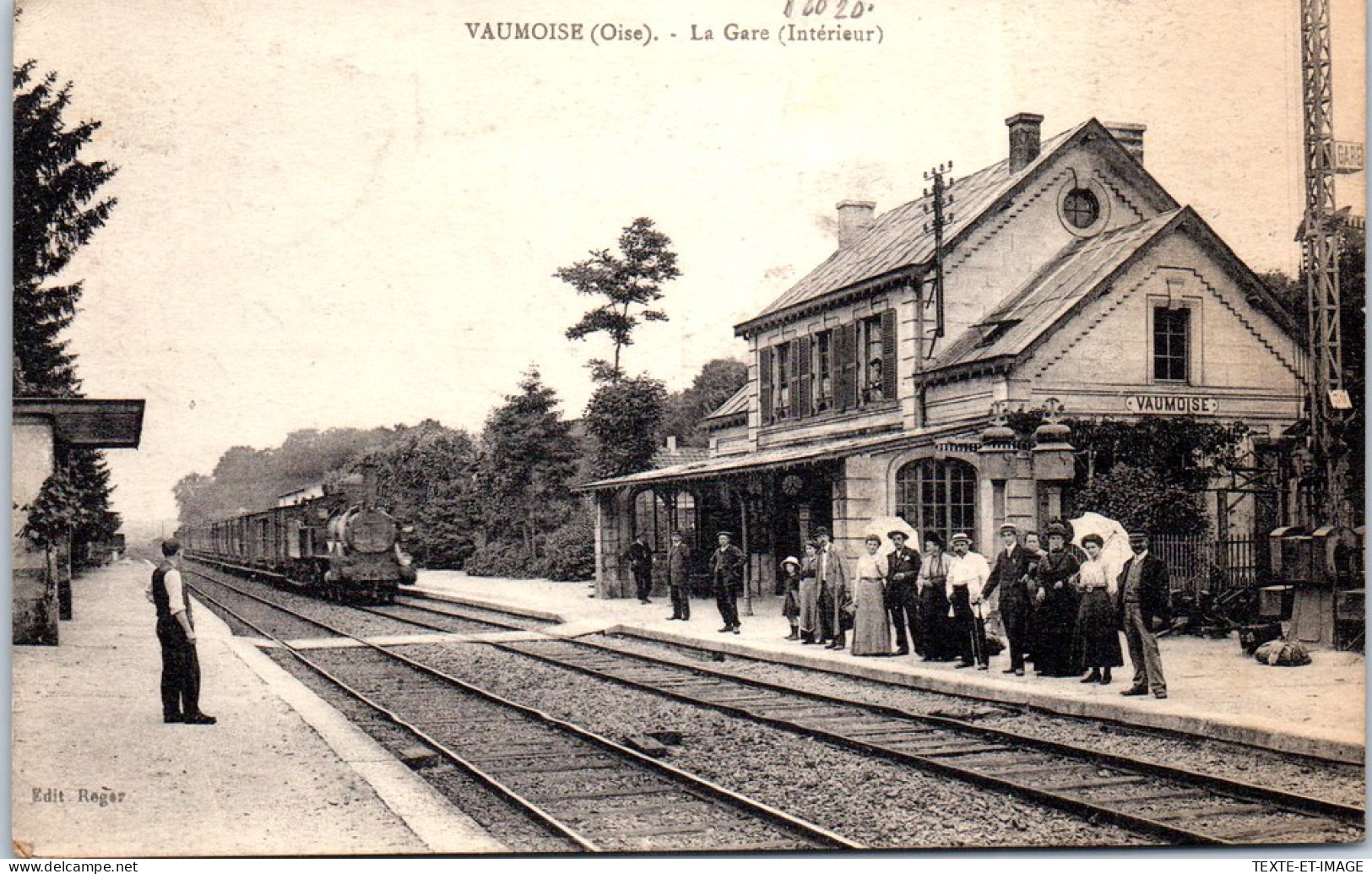 60 VAUMOISE - La Gare, Vue Interieure - Vaumoise