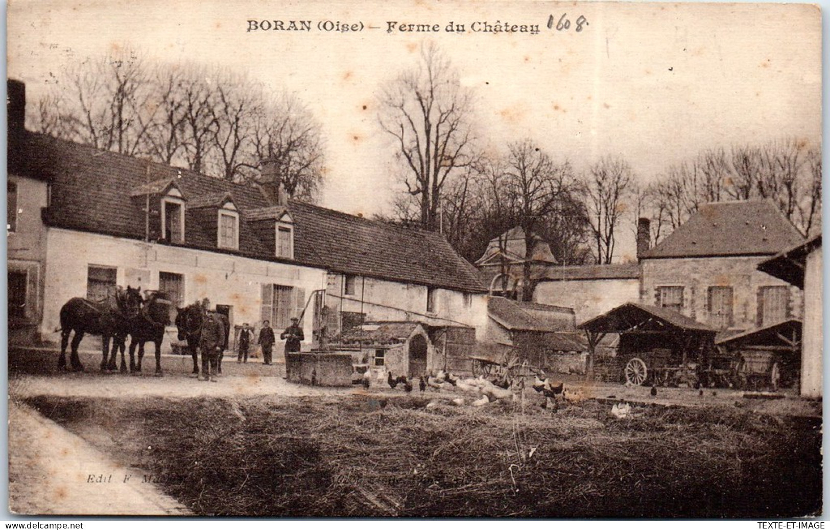 60 BORAN - Ferme Du Chateau. - Boran-sur-Oise