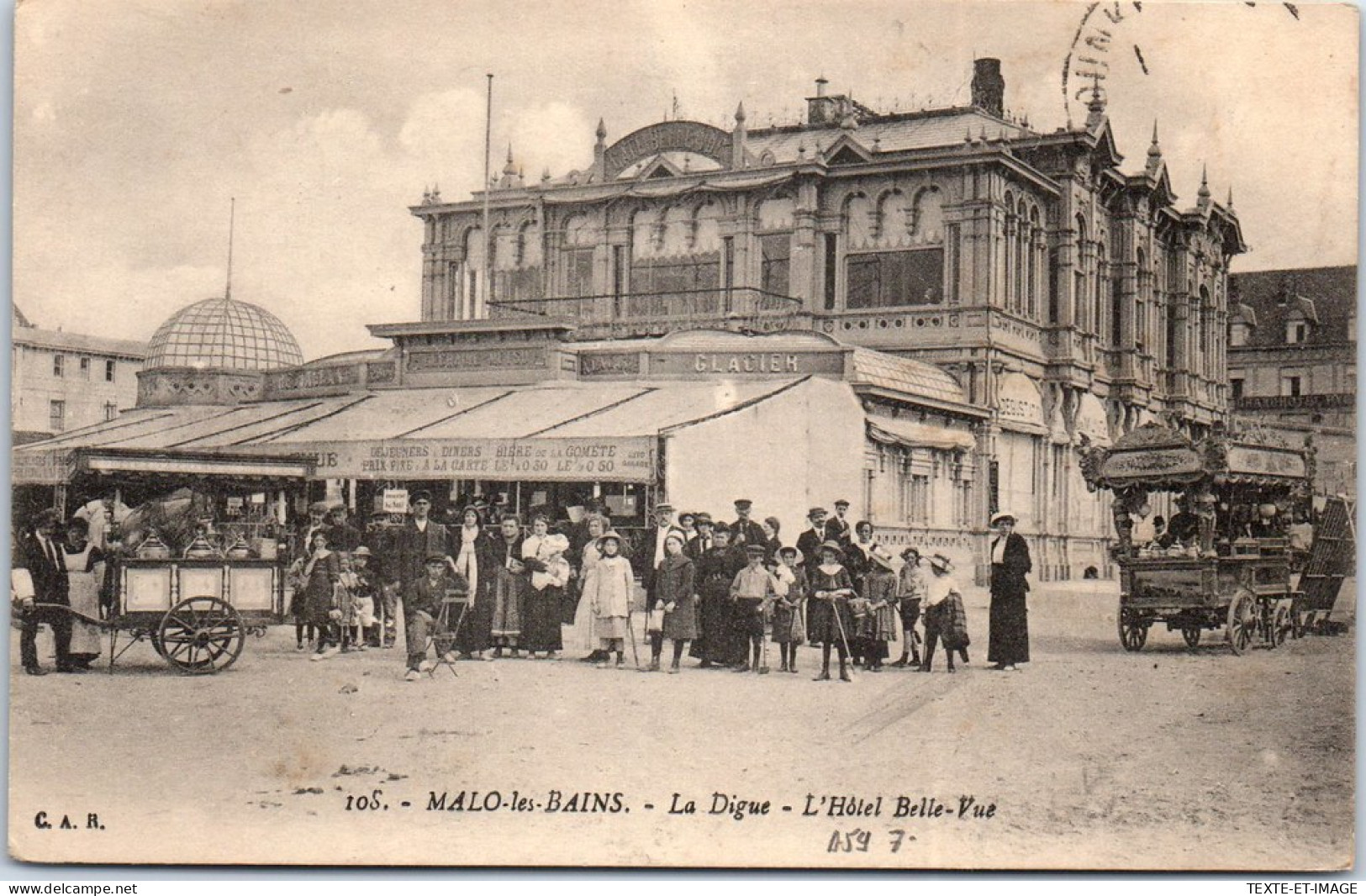 59 MALO LES BAINS - La Digue - L'hotel Belle Vue  - Malo Les Bains