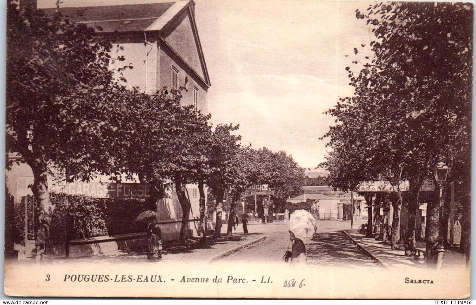 58 POUGUES LES EAUX - Avenue Du Parc. - Pougues Les Eaux