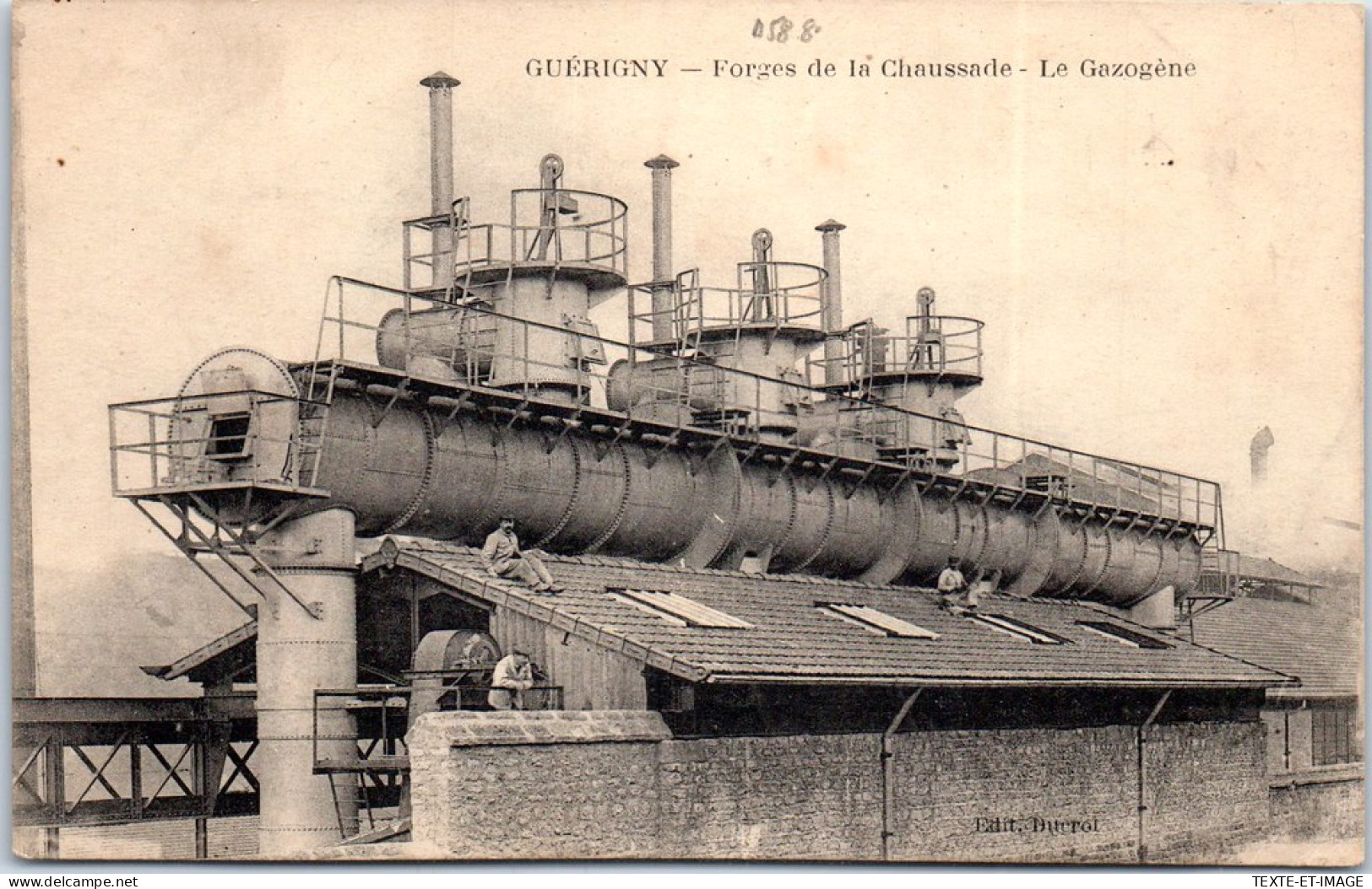 58 GUERIGNY - Forges De La Chaussade, Le Gazogene  - Guerigny