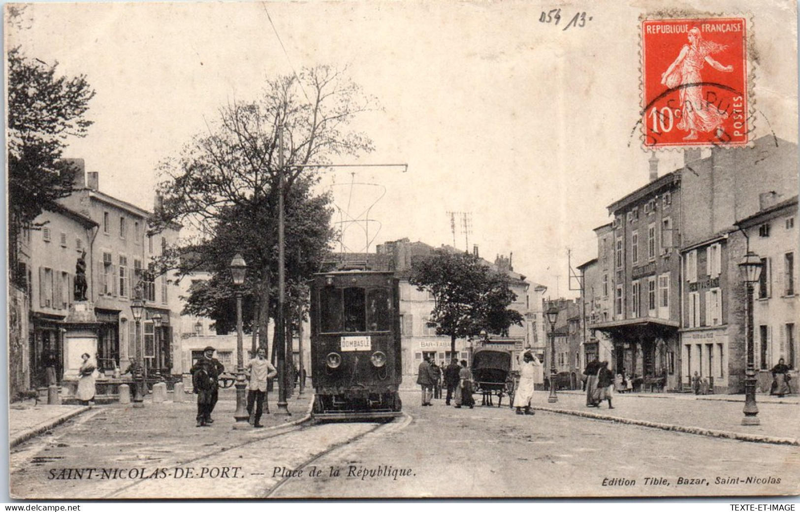 54 SAINT NICOLAS DE PORT - La Place De La Republique (tramway) - Saint Nicolas De Port
