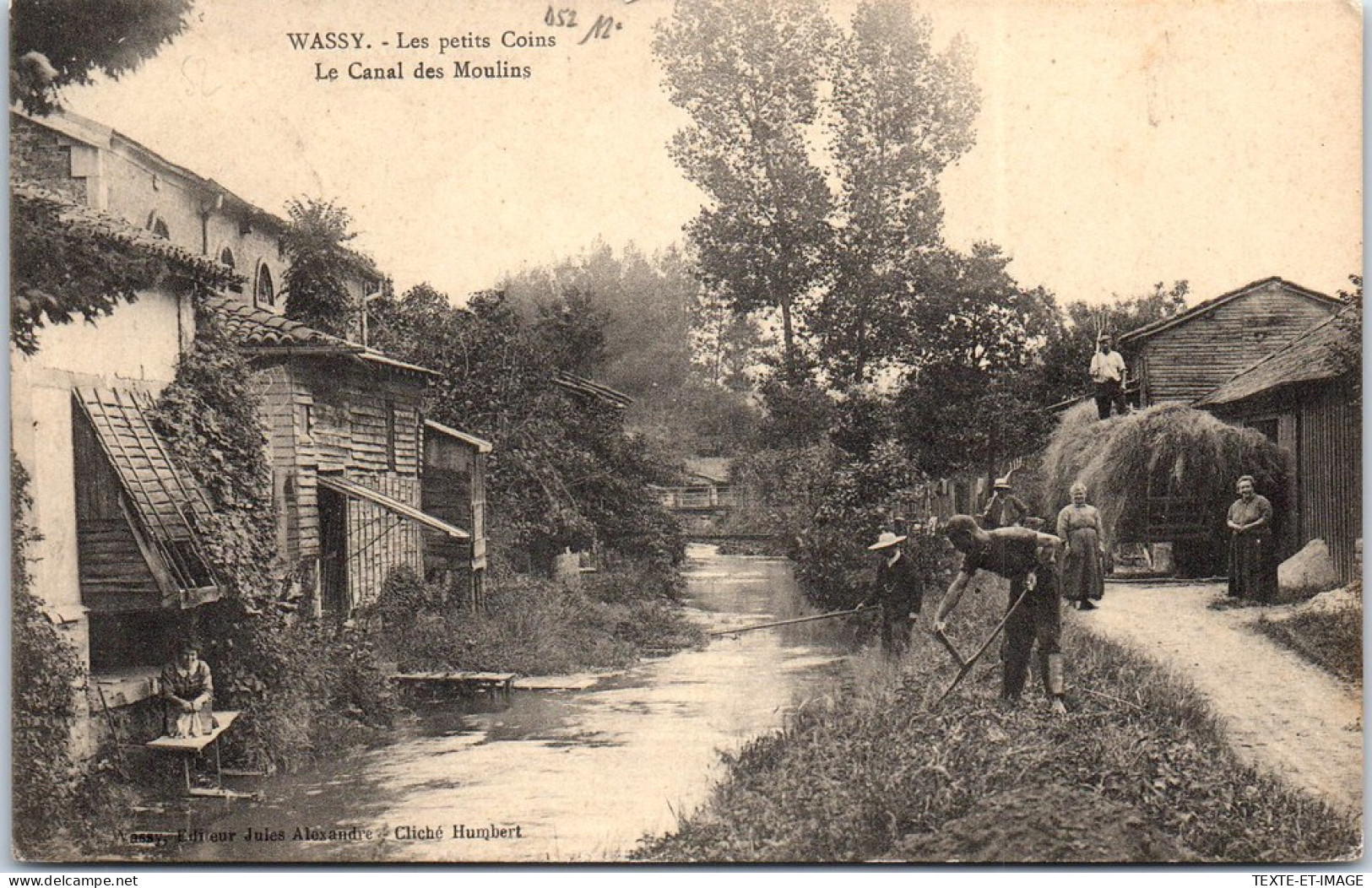 52 WASSY - Les Petits Coins, Canal Des Moulins  - Wassy