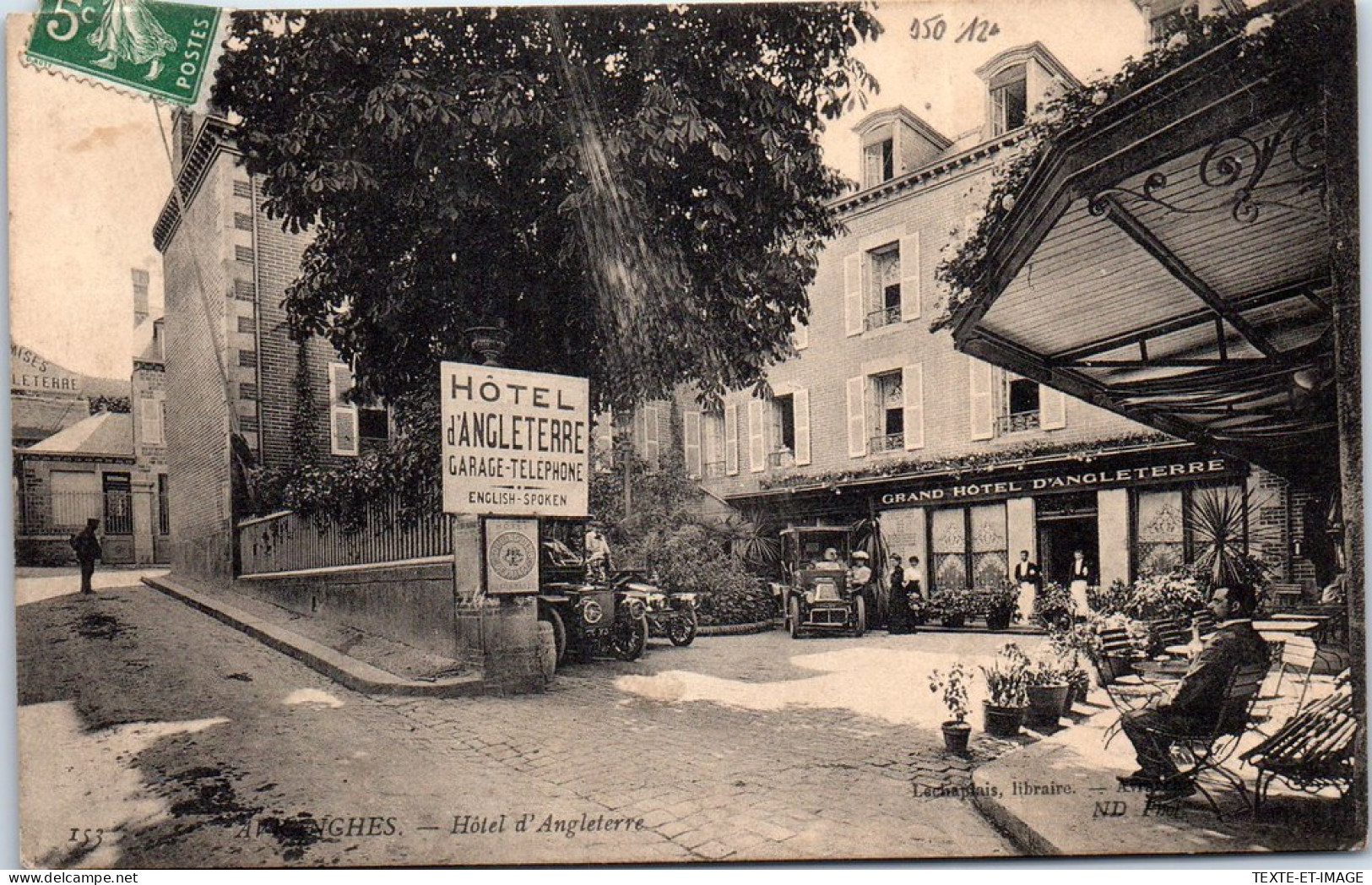 50 AVRANCHES - Hotel D'angleterre. - Avranches