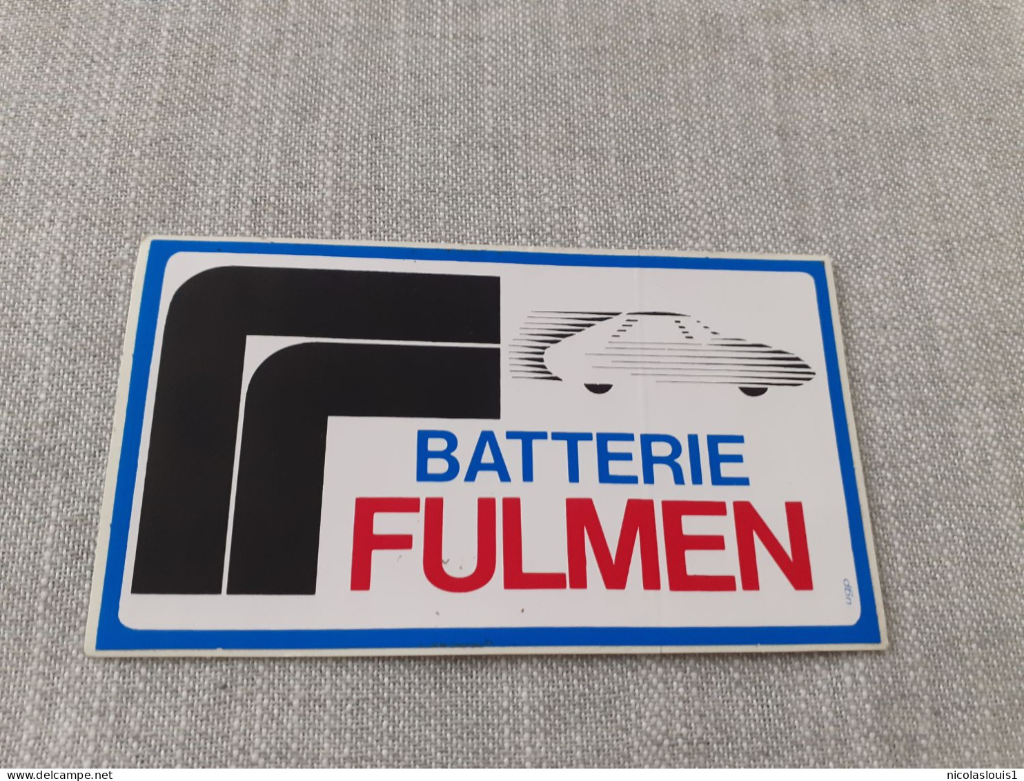 Autocollant Batteries Fulmen - Stickers