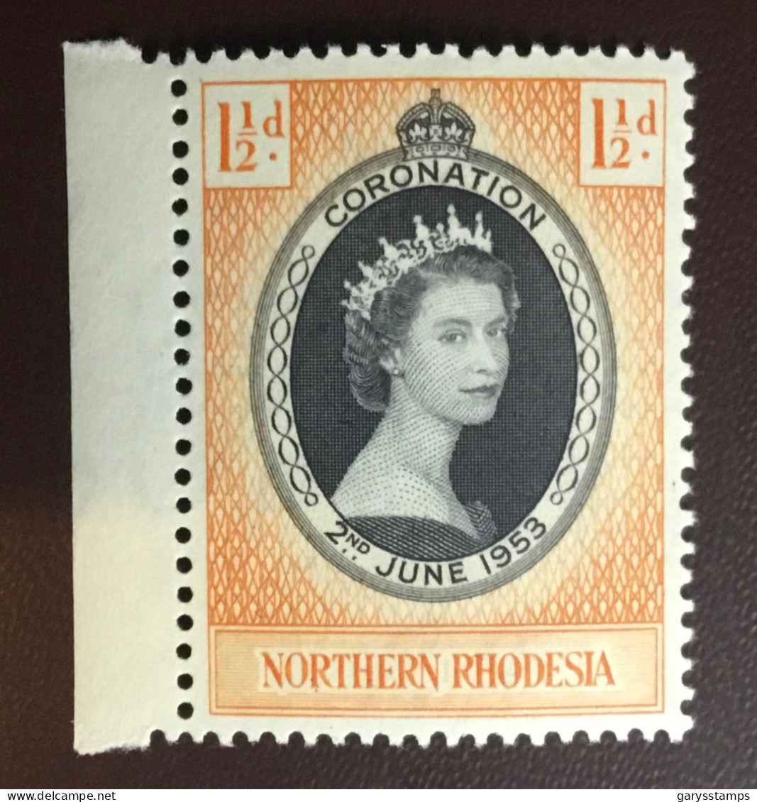 Northern Rhodesia 1953 Coronation MNH - Northern Rhodesia (...-1963)