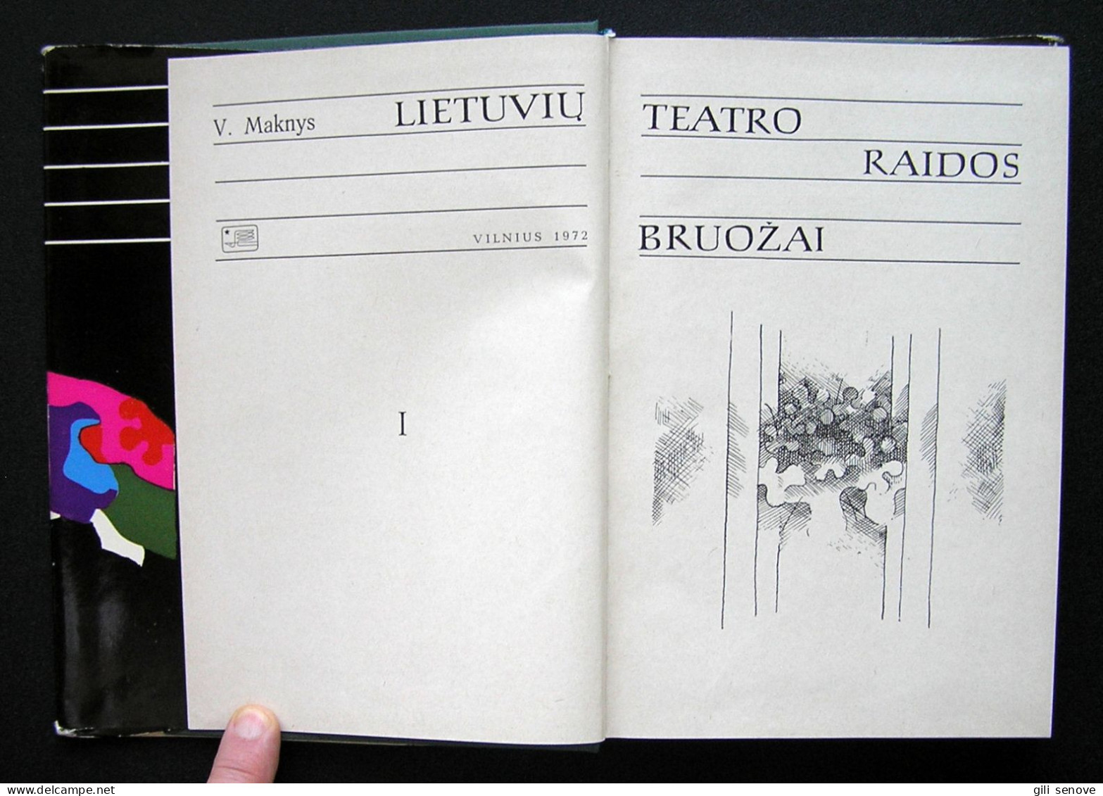 Lithuanian Book / Lietuvių Teatro Raidos Bruožai (1 Tomas) By Maknys 1972 - Ontwikkeling
