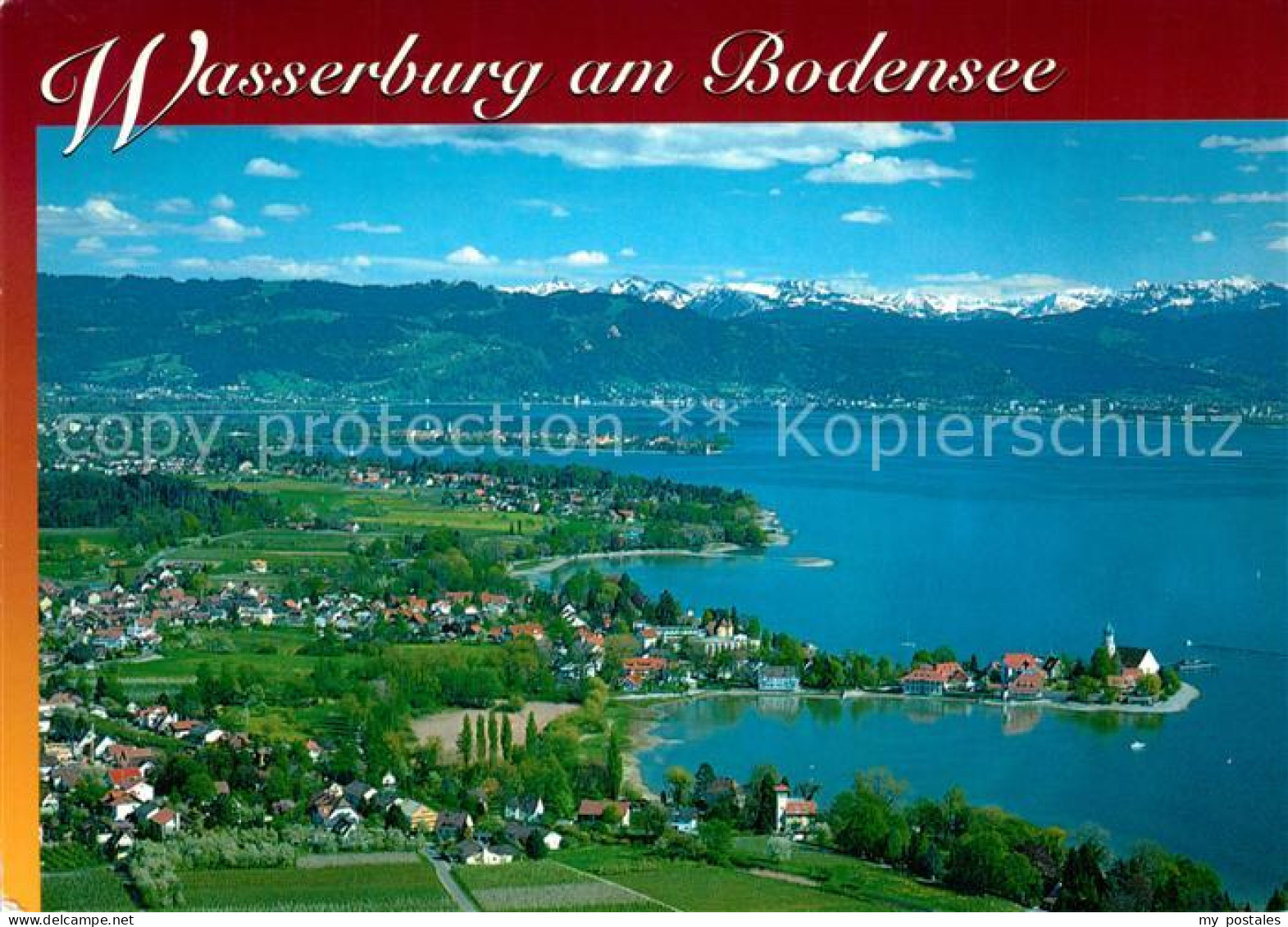 73266322 Wasserburg Bodensee Fliegeraufnahme Wasserburg Bodensee - Wasserburg A. Bodensee