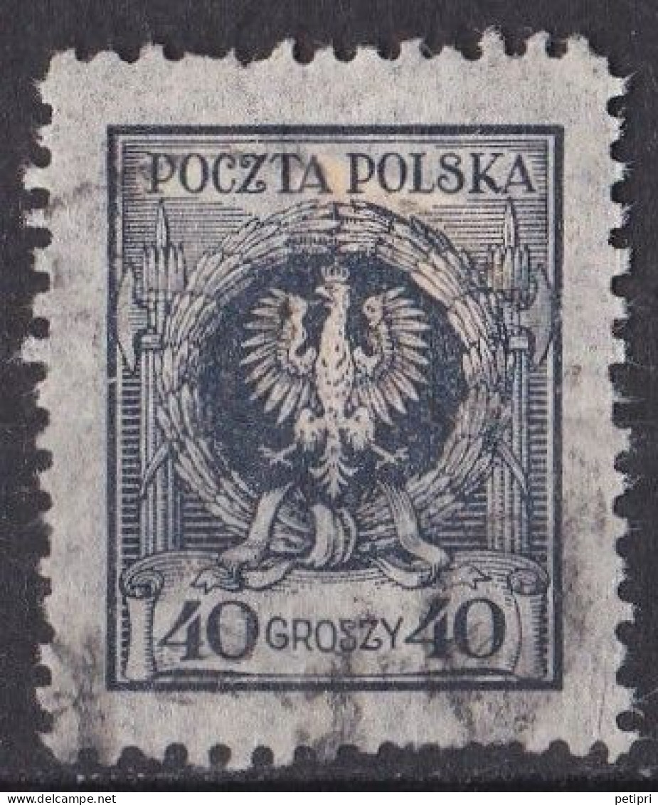 Pologne - République  1919  -  1939   Y & T N °  296   Oblitéré - Gebraucht