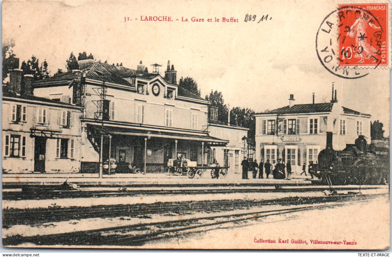 89 LAROCHE - La Gare & Le Buffet (train) - Migennes
