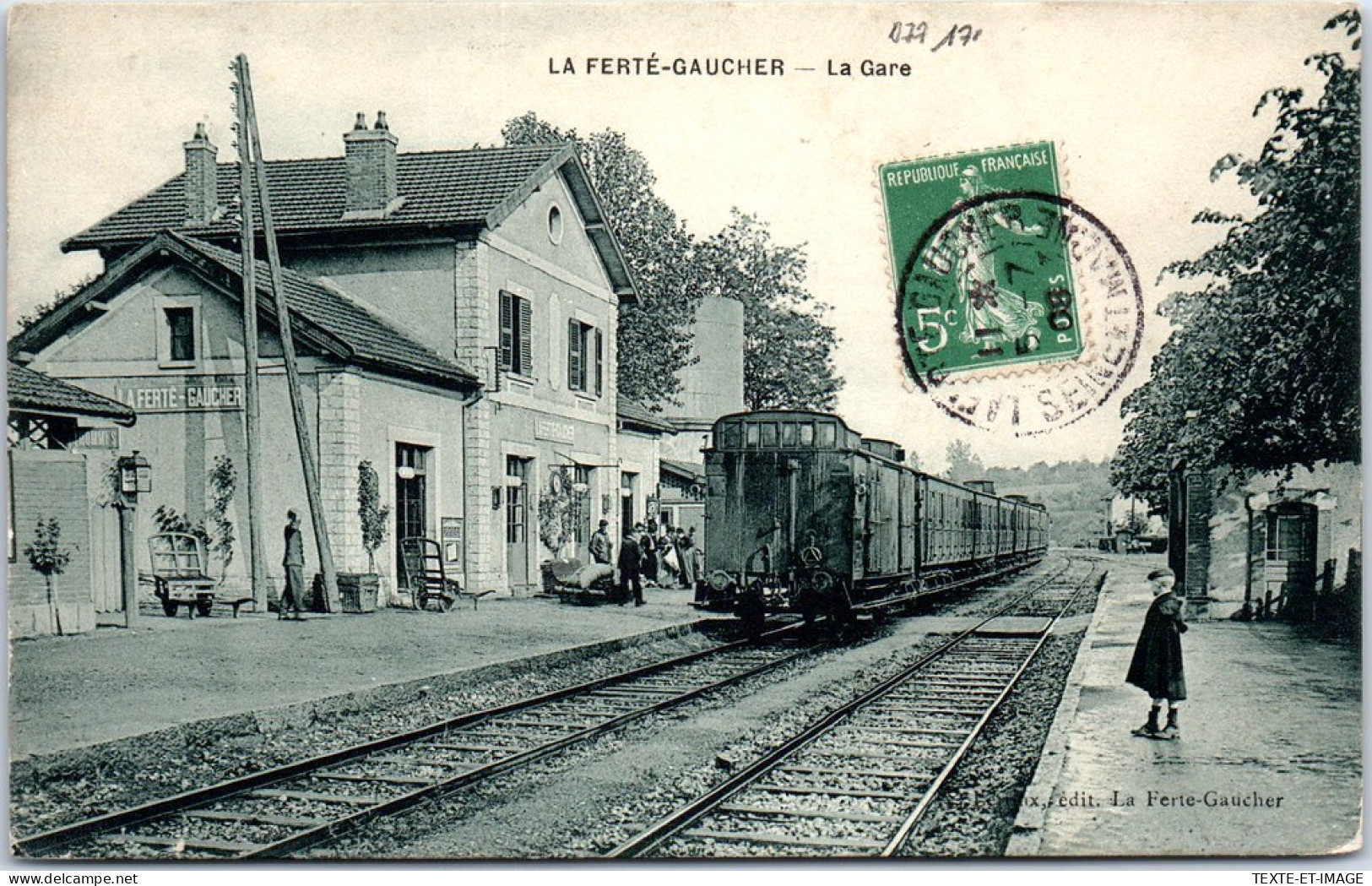77 LA FERTE GAUCHER - Vue De La Gare (train) - La Ferte Gaucher
