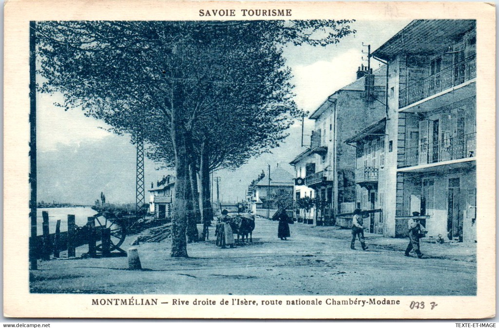 73 MONTMELIAN - La Route Nationale. - Montmelian