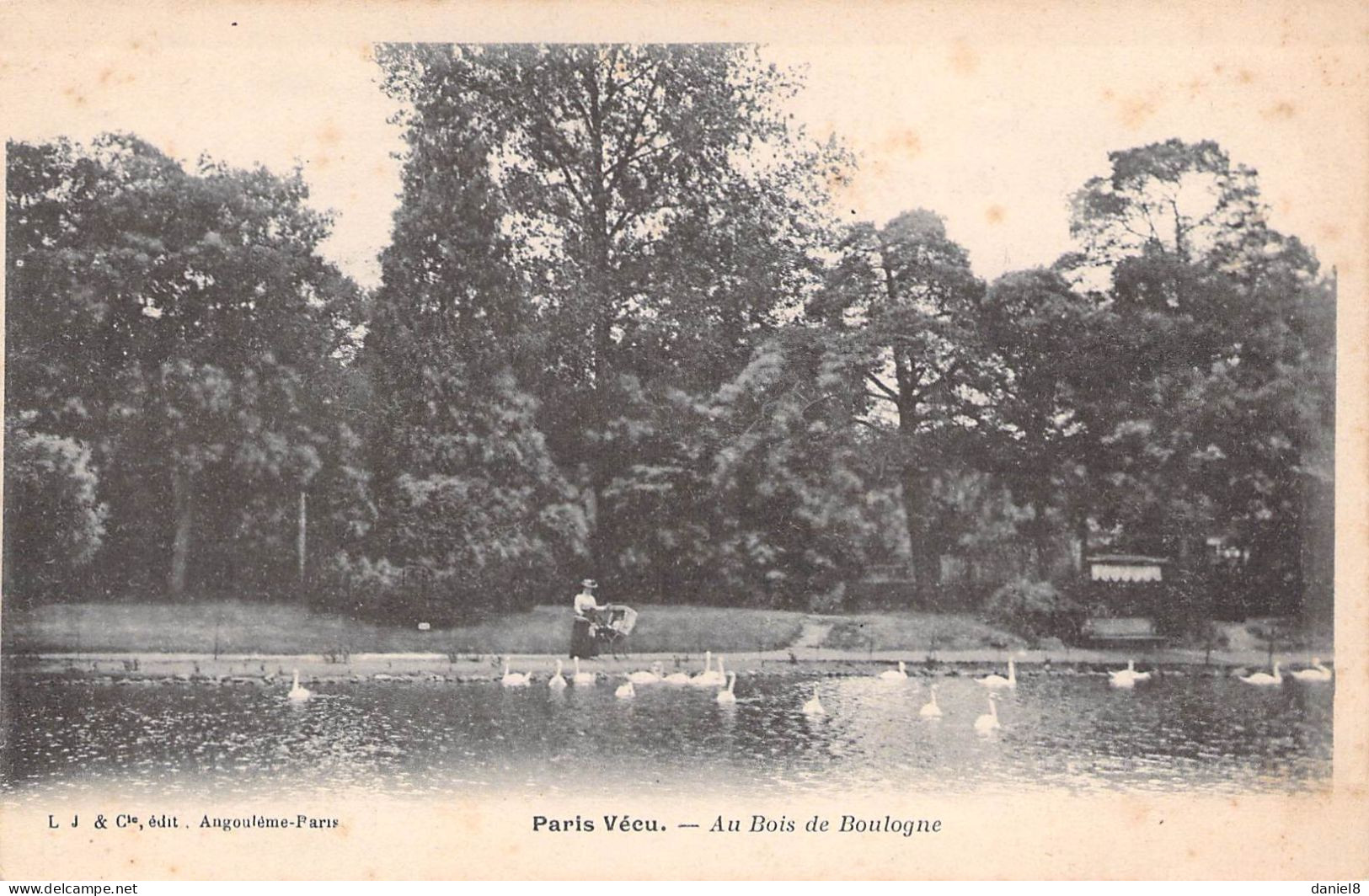 PARIS VECU -  N°9   Au Bois De Boulogne - Lotes Y Colecciones