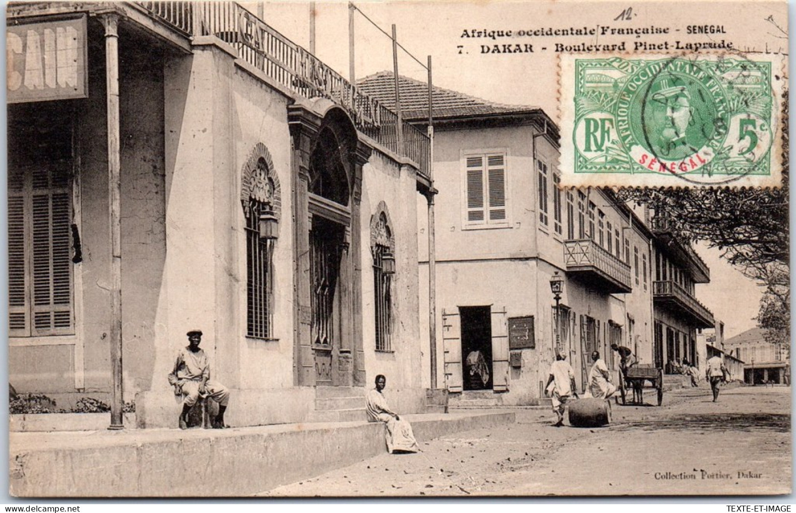 SENEGAL - DAKAR - Le Boulevard Pinet La Prude. - Senegal