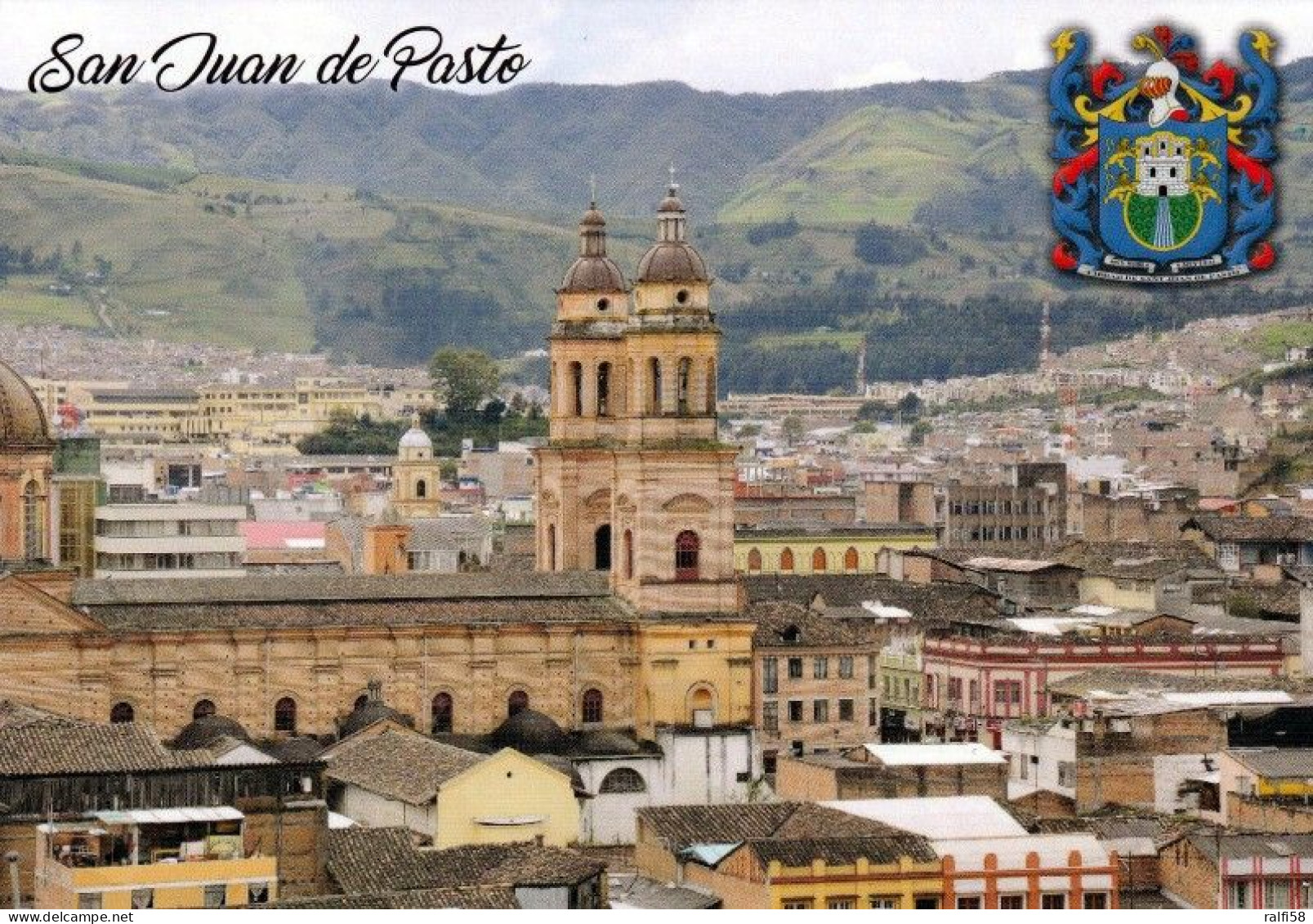 1 AK Kolumbien * Blick Auf Die Stadt San Juan De Pasto - Bildmitte Die Kathedrale Ein Nationales Denkmal Kolumbiens * - Colombie