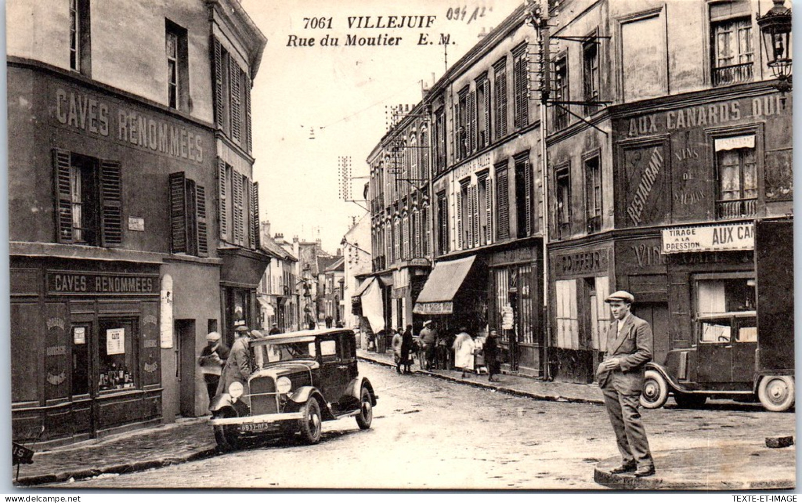 94 VILLEJUIF - La Rue Du Moutier - Villejuif
